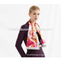 Hot! BAOSHIDI names of scarf womens silk scarf screen printing satin silk scarf
